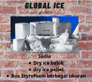 Pabrik Dry ice Grosir Cikini